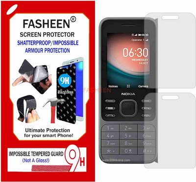 Fasheen Tempered Glass Guard for NOKIA 6300 4G (Flexible Shatterproof)(Pack of 1)