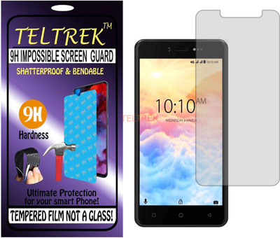 TELTREK Tempered Glass Guard for KARBONN AURA POWER (Flexible Shatterproof)(Pack of 1)