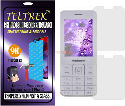 TELTREK Tempered Glass Guard for KARBONN K-PHONE 1 (Flexible Shatterproof)(Pack of 1)