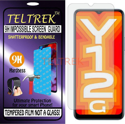 TELTREK Tempered Glass Guard for VIVO Y12 G (Flexible Shatterproof)(Pack of 1)