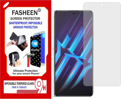 Fasheen Tempered Glass Guard for NUBIA REDMAGIC 6R (Flexible Shatterproof)(Pack of 1)