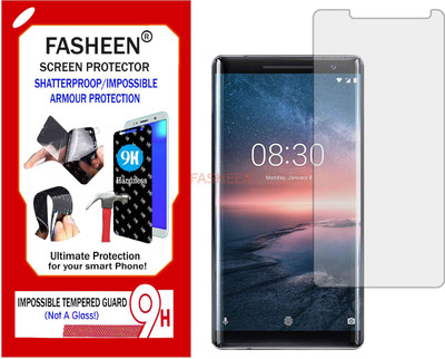 Fasheen Tempered Glass Guard for NOKIA 8 SIROCCO (Flexible Shatterproof)(Pack of 1)