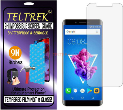 TELTREK Tempered Glass Guard for IVOOMI I1S (Flexible Shatterproof)(Pack of 1)