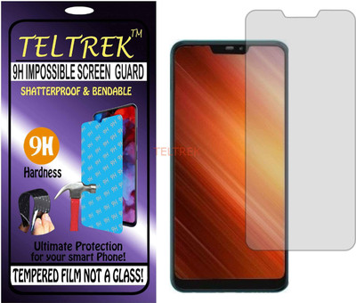 TELTREK Tempered Glass Guard for LAVA ZX (Flexible Shatterproof)(Pack of 1)