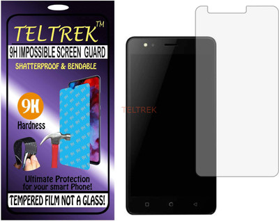 TELTREK Tempered Glass Guard for INTEX SELFIE (Flexible Shatterproof)(Pack of 1)