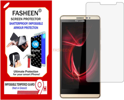 Fasheen Tempered Glass Guard for PANASONIC ELUGA I3 (Flexible Shatterproof)(Pack of 1)