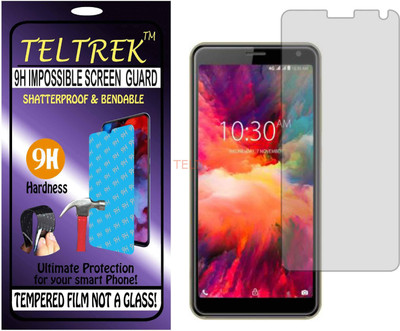 TELTREK Tempered Glass Guard for KARBONN VUE 1 (Flexible Shatterproof)(Pack of 1)