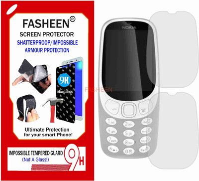 Fasheen Tempered Glass Guard for NOKIA 3310 DS (Flexible Shatterproof)(Pack of 1)