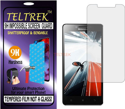 TELTREK Tempered Glass Guard for LENOVO A6000 PLUS (Flexible Shatterproof)(Pack of 1)