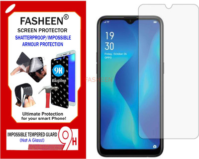 Fasheen Tempered Glass Guard for OPPO CPH1923 (A1K) (Flexible Shatterproof)(Pack of 1)