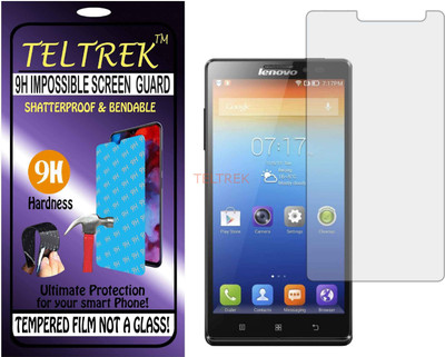 TELTREK Tempered Glass Guard for LENOVO K910L (Flexible Shatterproof)(Pack of 1)