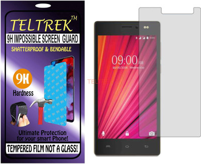 TELTREK Tempered Glass Guard for LAVA X17 (Flexible Shatterproof)(Pack of 1)
