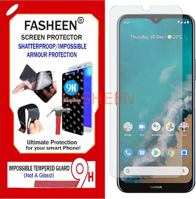 Fasheen Tempered Glass Guard for NOKIA G50 TA1358 (Flexible Shatterproof)(Pack of 1)