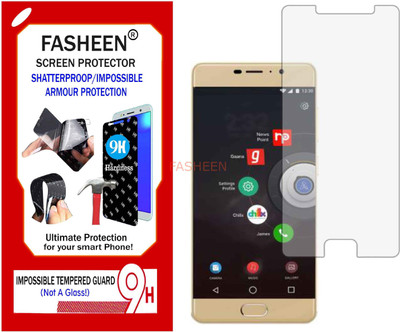 Fasheen Tempered Glass Guard for PANASONIC ELUGA A3 PRO (Flexible Shatterproof)(Pack of 1)
