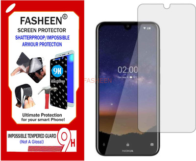Fasheen Tempered Glass Guard for NOKIA 2.2 (Flexible Shatterproof)(Pack of 1)