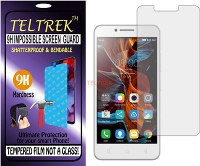 TELTREK Tempered Glass Guard for LENOVO VIBE C A2020 A40 (Flexible Shatterproof)(Pack of 1)