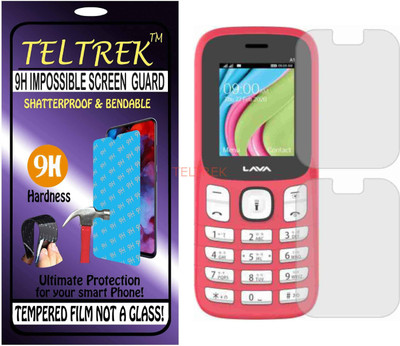 TELTREK Tempered Glass Guard for LAVA A1 SUPER (Flexible Shatterproof)(Pack of 1)
