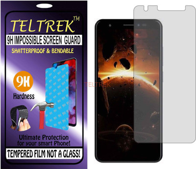 TELTREK Tempered Glass Guard for LAVA Z91E (Flexible Shatterproof)(Pack of 1)