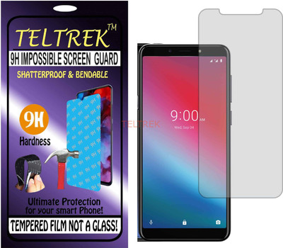 TELTREK Tempered Glass Guard for LAVA Z52 PRO (Flexible Shatterproof)(Pack of 1)