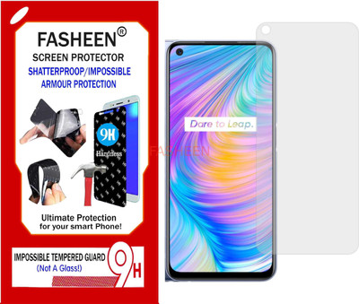 Fasheen Tempered Glass Guard for REALME Q2 2117 (Flexible Shatterproof)(Pack of 1)