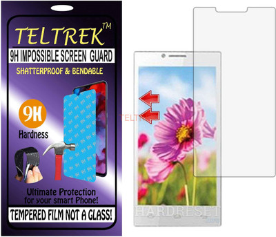 TELTREK Tempered Glass Guard for INTEX AQUA Q5 (Flexible Shatterproof)(Pack of 1)