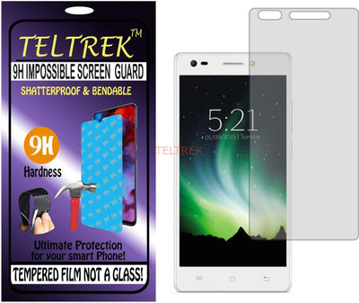 TELTREK Tempered Glass Guard for LAVA X5 4G(Pack of 1)
