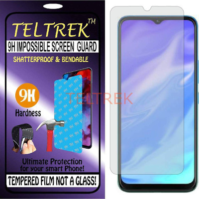TELTREK Tempered Glass Guard for ITEL VISION2S (Flexible Shatterproof)(Pack of 1)