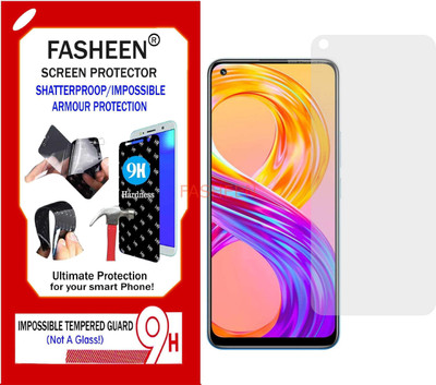 Fasheen Tempered Glass Guard for REALME RMX 3081 (Flexible Shatterproof)(Pack of 1)