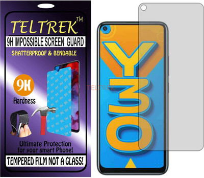 TELTREK Tempered Glass Guard for VIVO 1938 (Y30) (Flexible Shatterproof)(Pack of 1)