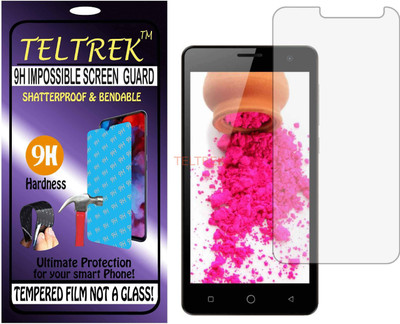TELTREK Tempered Glass Guard for ITEL IT 1508 (Flexible Shatterproof)(Pack of 1)