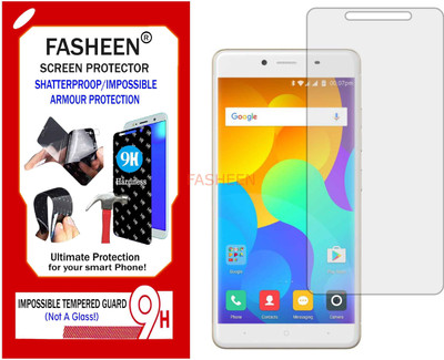 Fasheen Tempered Glass Guard for MICROMAX YU YUREKA 2 (Flexible Shatterproof)(Pack of 1)