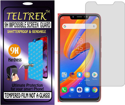 TELTREK Tempered Glass Guard for TECNO SPARK 3 1GB (Flexible Shatterproof)(Pack of 1)