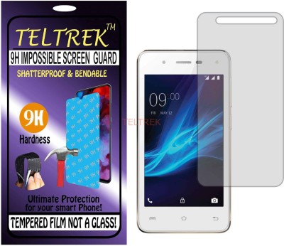 TELTREK Tempered Glass Guard for LAVA A44 (Flexible Shatterproof)(Pack of 1)