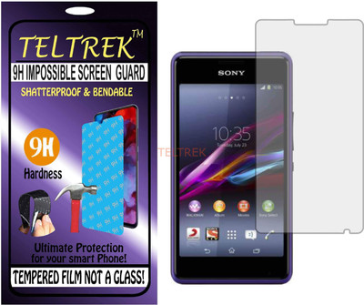TELTREK Tempered Glass Guard for SONY XPERIA E1 DUAL (Flexible Shatterproof)(Pack of 1)