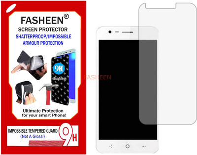 Fasheen Tempered Glass Guard for LEPHONE W9 (Flexible Shatterproof)(Pack of 1)