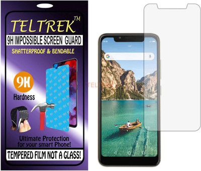TELTREK Tempered Glass Guard for IVOOMI Z1 (Flexible Shatterproof)(Pack of 1)