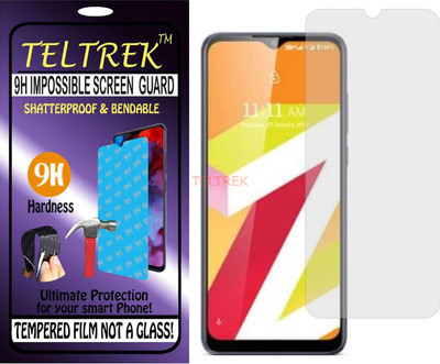 TELTREK Tempered Glass Guard for LAVA Z2S (Flexible Shatterproof)(Pack of 1)