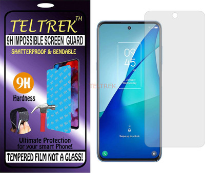 TELTREK Tempered Glass Guard for TCL 20S (Flexible Shatterproof)(Pack of 1)