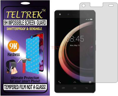TELTREK Tempered Glass Guard for INFINIX X557 (HOT 4) (Flexible Shatterproof)(Pack of 1)