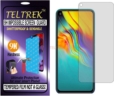 TELTREK Tempered Glass Guard for INFINIX X655D (HOT 9) (Flexible Shatterproof)(Pack of 1)