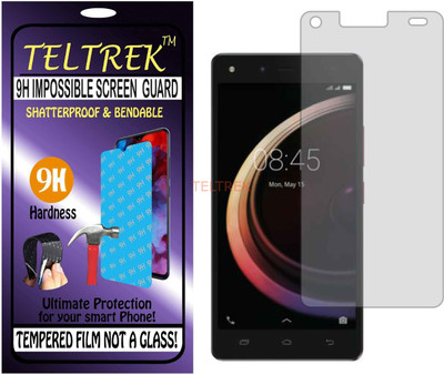 TELTREK Tempered Glass Guard for INFINIX HOT 4 PRO (Flexible Shatterproof)(Pack of 1)