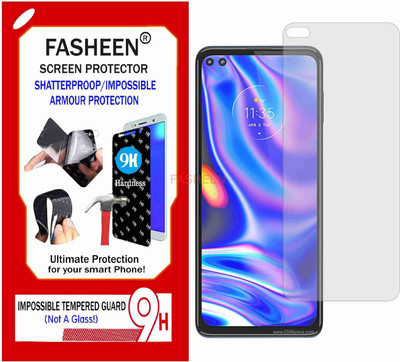 Fasheen Tempered Glass Guard for MOTOROLA MOTO ONE 5G UW (Flexible Shatterproof)(Pack of 1)