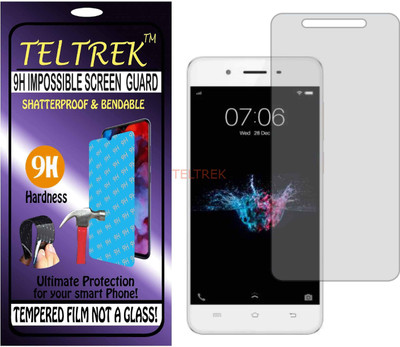 TELTREK Tempered Glass Guard for VIVO Y55 1610 (Flexible Shatterproof)(Pack of 1)