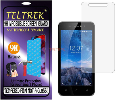 TELTREK Tempered Glass Guard for INTEX AQUA AMAZE PLUS (Flexible Shatterproof)(Pack of 1)