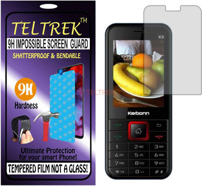 TELTREK Tempered Glass Guard for KARBONN JUMBO K9 (Flexible Shatterproof)(Pack of 1)
