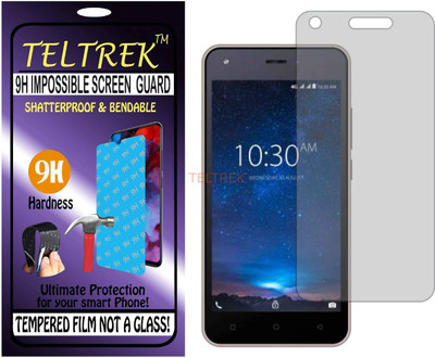 TELTREK Tempered Glass Guard for KARBONN TITANIUM JUMBO (Flexible Shatterproof)(Pack of 1)