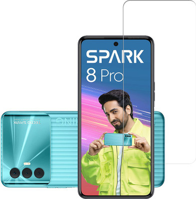 DSCASE Tempered Glass Guard for Tecno Spark 8 Pro(Pack of 1)