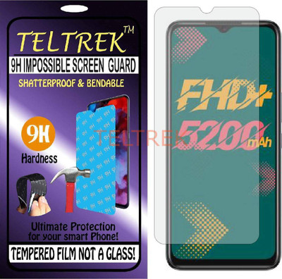 TELTREK Tempered Glass Guard for INFINIX HOT 11 (Flexible Shatterproof)(Pack of 1)