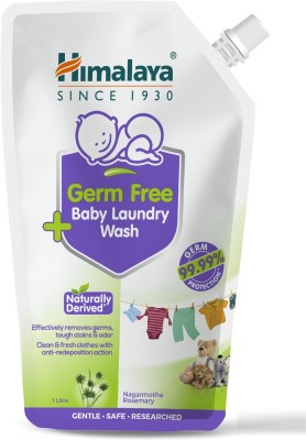 HIMALAYA Germ Free Baby Laundry wash 1Ltr(Pouch) Liquid Detergent(1000 ml)