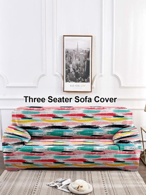 Flipkart SmartBuy Polyester Abstract Sofa Cover(Multicolor Pack of 1)